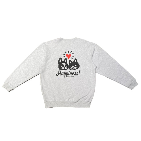 Happinessクルースウェット