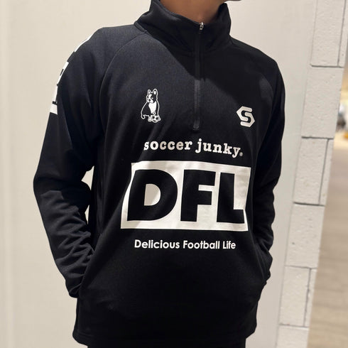DFL トレーニングハーフジップ