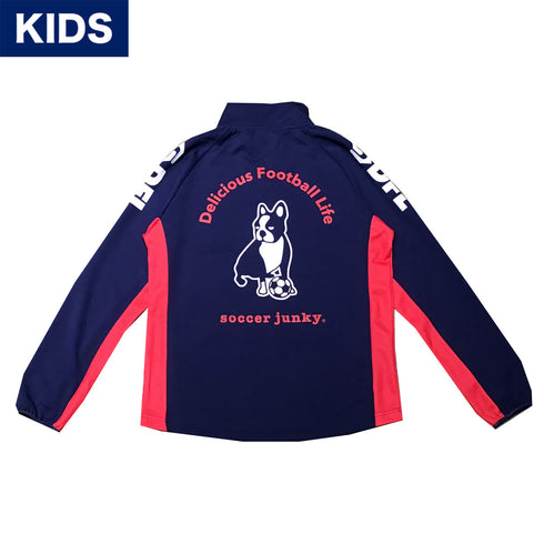 【KIDS】DFL トレーニングハーフジップ