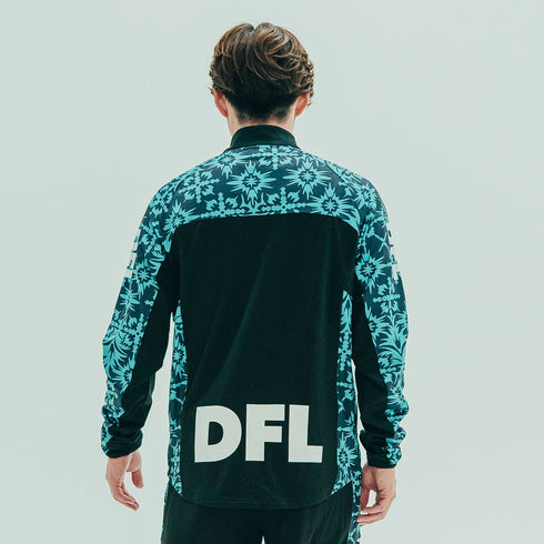 フルールドゥリ フリースライニングトレーニングハーフジップ