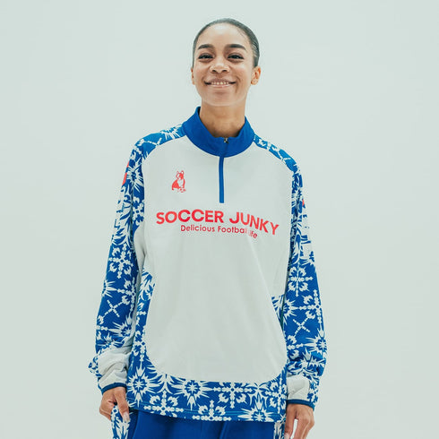 フルールドゥリ フリースライニングトレーニングハーフジップ