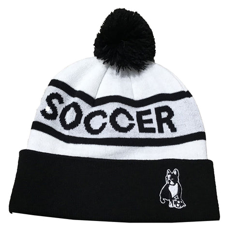 SOCCER JUNKY ジャガードニットキャップ