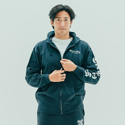 Stray Dog Zipフーディー