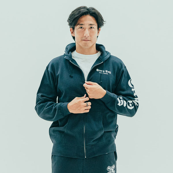 Stray Dog Zipフーディー