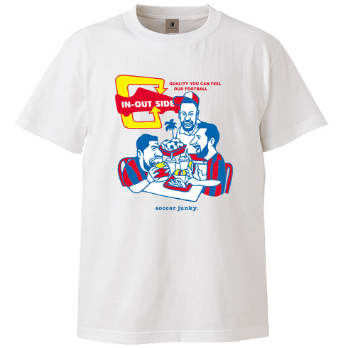 IN-OUT SIDE BARGER 半袖TEE