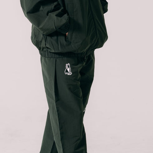 レトロワッシャー ナイロンロングパンツ