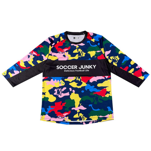 MULTI camo ひんやりワークアウト七分袖シャツ