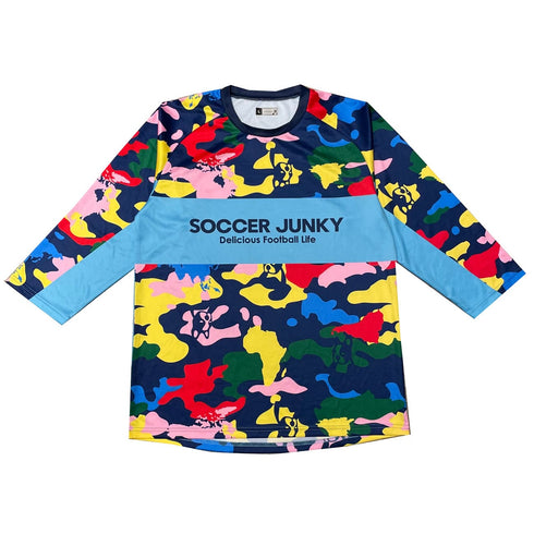 MULTI camo ひんやりワークアウト七分袖シャツ