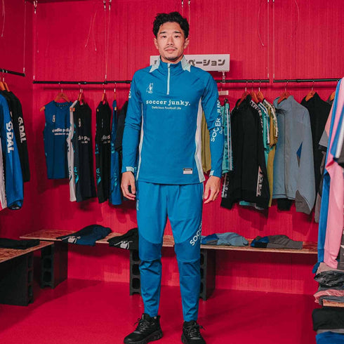 traps letter ストレッチスムースプロトレHalf-Zip