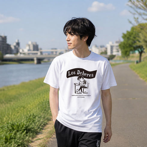Los Deberes リバーシブルメッシュDryTEE