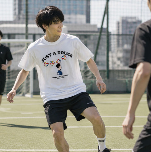JUST A TOUCH コットンDryCoolTEE
