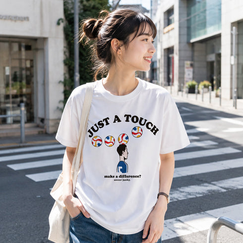 JUST A TOUCH コットンDryCoolTEE