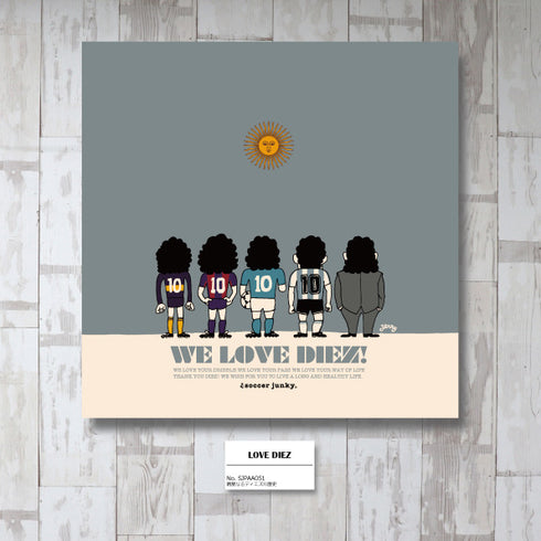 LOVE DIEZ アートパネル