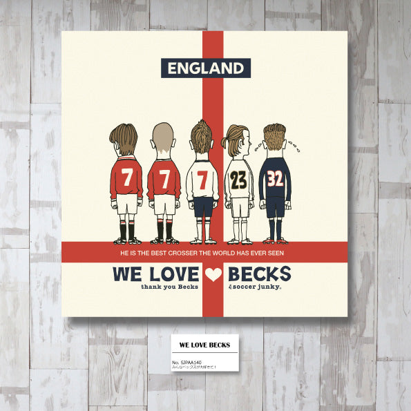 WE LOVE BEKS アートパネル