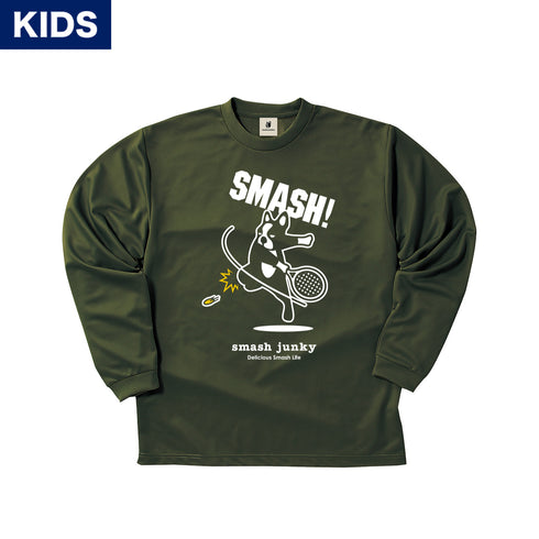 【KIDS】SMASH! ロングスリーブDryTEE
