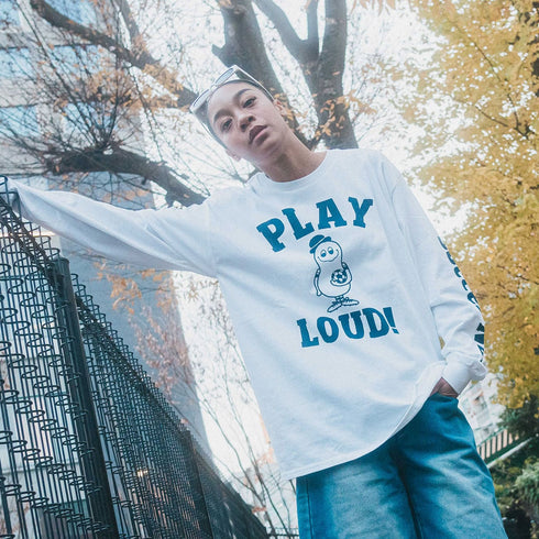Play loud ロングスリーブTEE