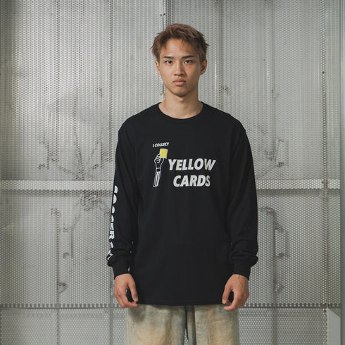 警告紙+1 長袖Tシャツ
