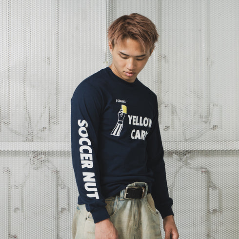 警告紙+1 長袖Tシャツ