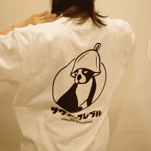 サウナとフレブル 半袖TEE