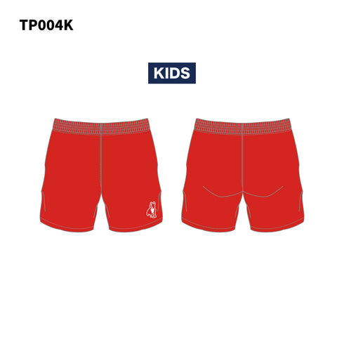 【駒場ユナイテッド】ゲームパンツ(KIDS)(レッド)