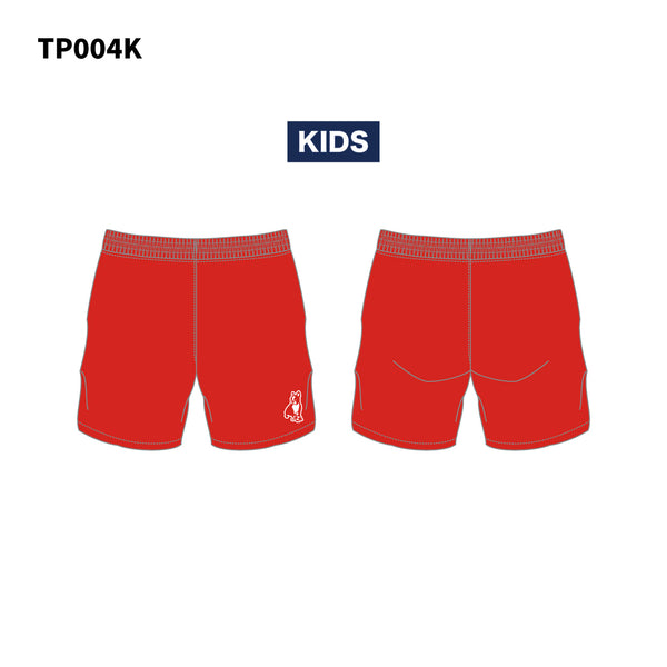 【駒場ユナイテッド】ゲームパンツ(KIDS)(レッド)
