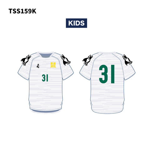 【オオモリキッカーズ】ユニフォーム(KIDS)(シルバー)