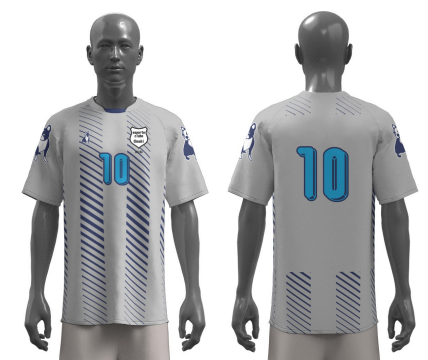 【銚子中学校】ゲームシャツ (クールグレー)