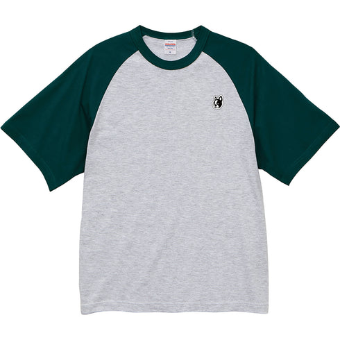 CPロゴ ラグランスリーブ半袖TEE