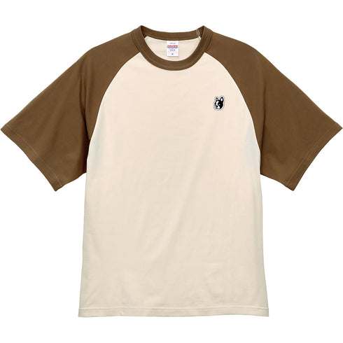 CPロゴ ラグランスリーブ半袖TEE