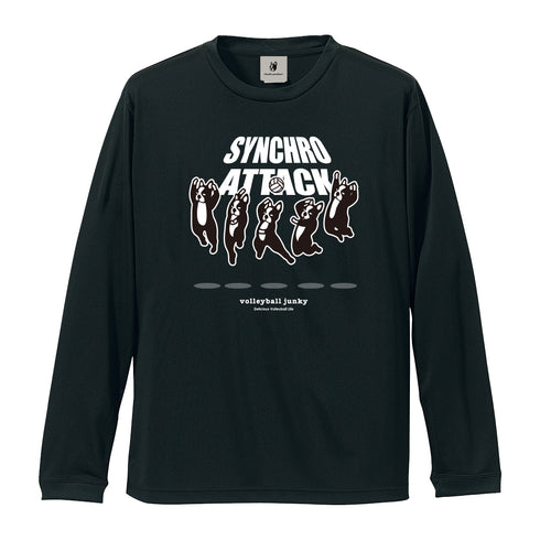 SYNCHRO ATTACK ロングスリーブストレッチDryTEE