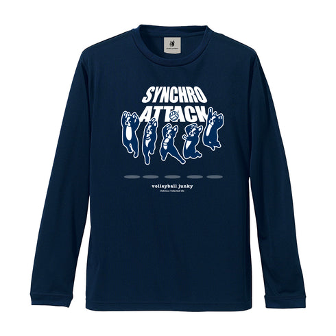 SYNCHRO ATTACK ロングスリーブストレッチDryTEE