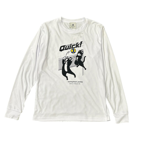 QUICK リサイクルポリエステルスムースロングスムースDryTEE