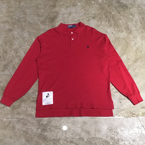 vintagejunky長袖ポロシャツ