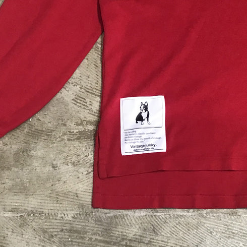 vintagejunky長袖ポロシャツ