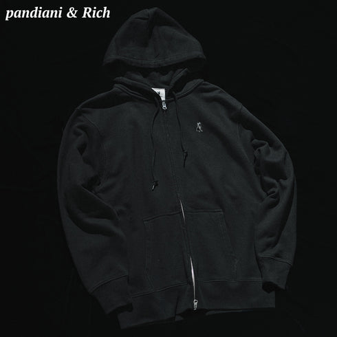 pandiani & rich ヘヴィーウェイト スウェットZIPフーディー