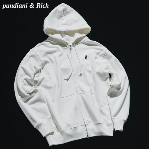pandiani & rich ヘヴィーウェイト スウェットZIPフーディー