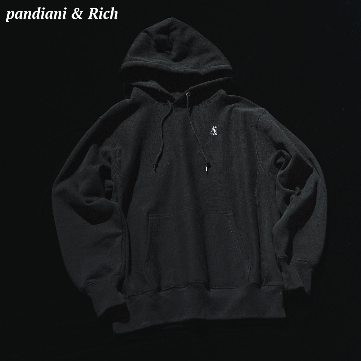pandiani & rich ヘヴィーウェイト スウェットフーディー – claudio 