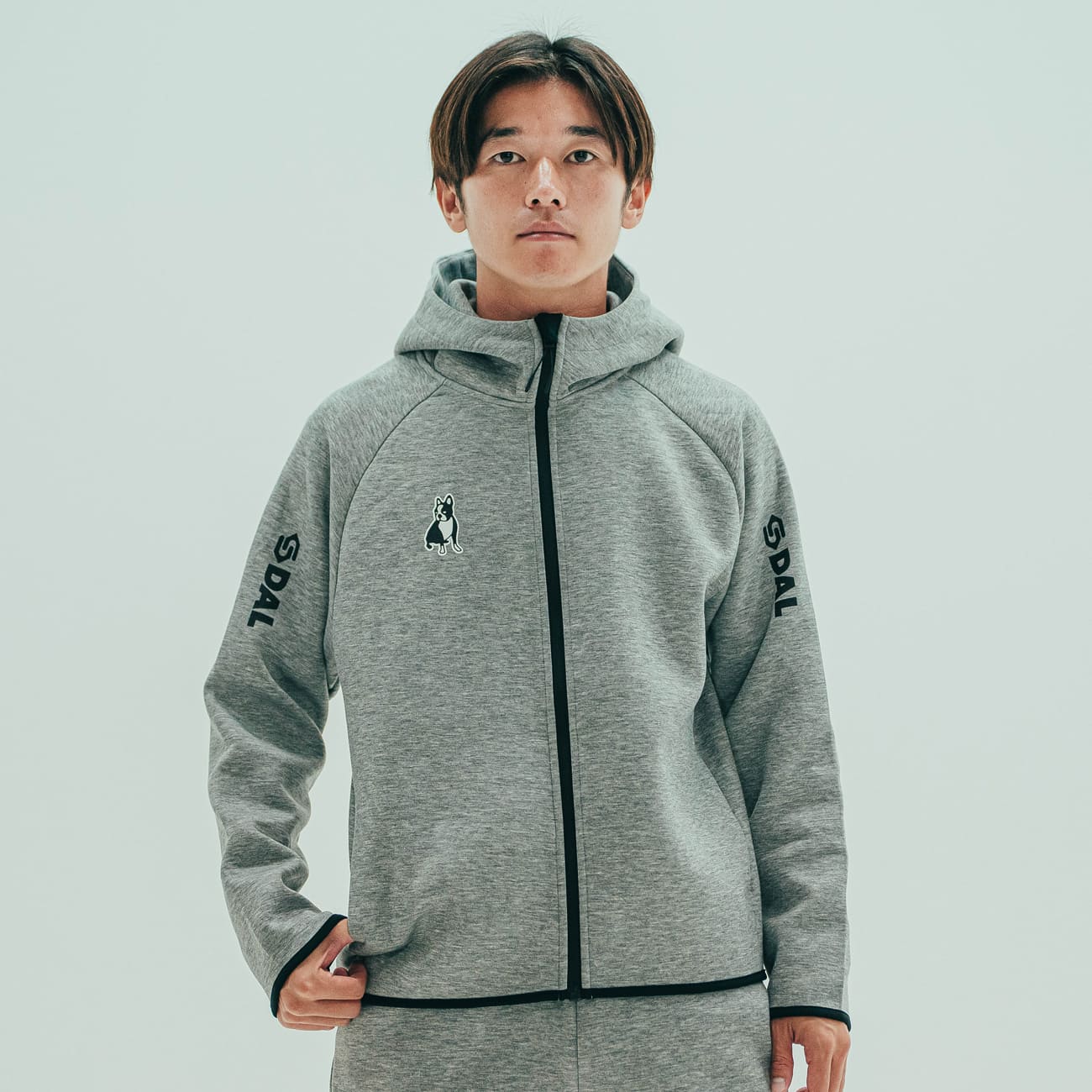DAL ダンボールニットfullZIP フーディー
