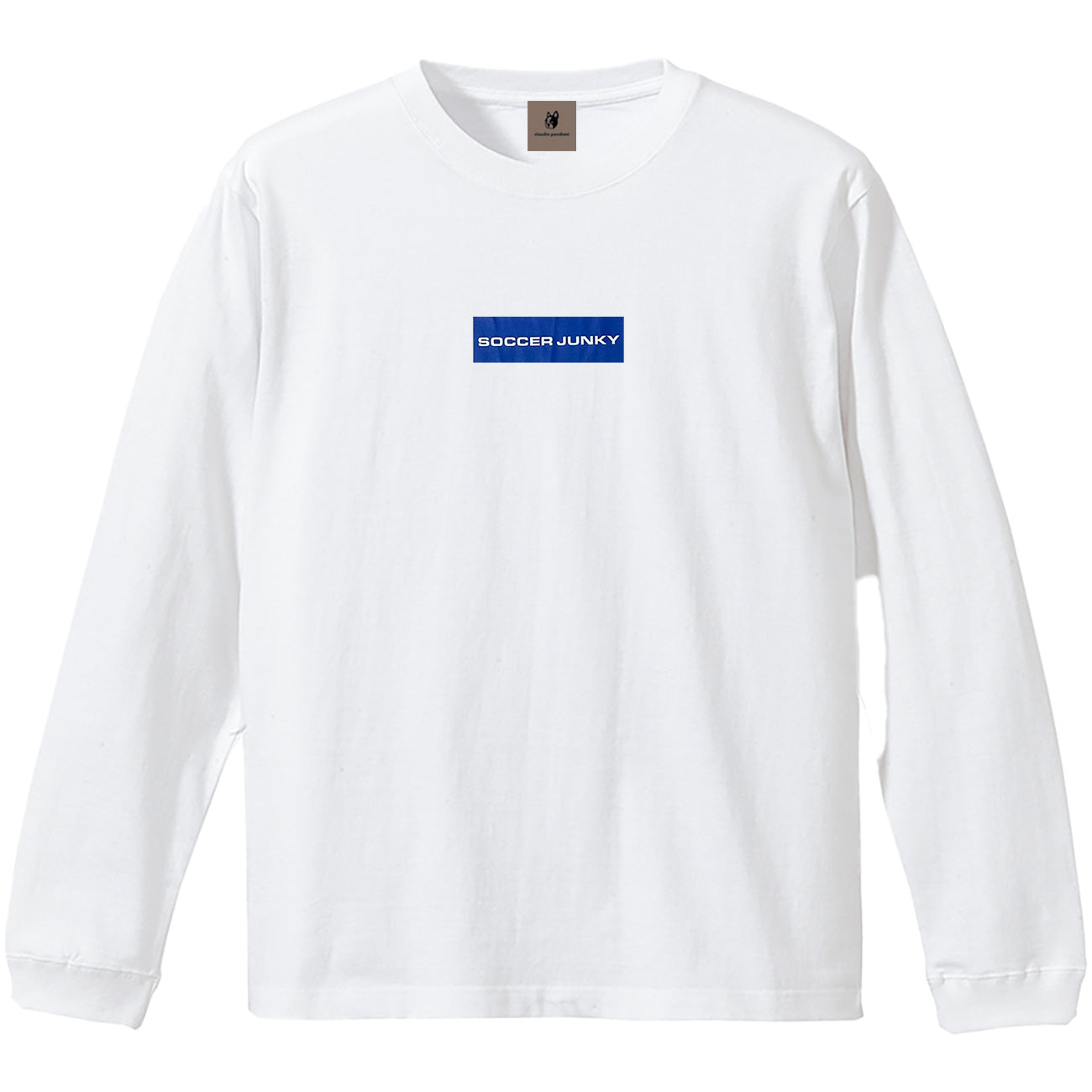 socccerjunky blue label ロングTEE – claudio pandiani